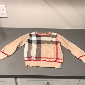 Burberry 2boys sweater